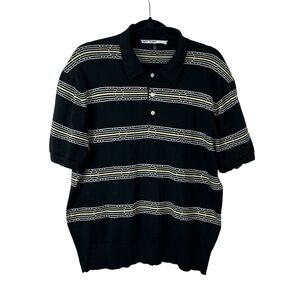 MR TURK Vintage Short Sleeve Cotton Sweater